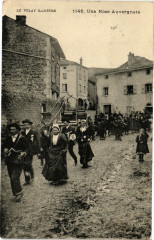Le Velay illustre - Une noce auvergnate