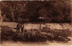 Aurec (Hte-L.) - Passerelle sur la Semene -
													43 Haute Loire
												