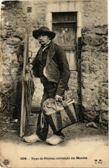Type de Paysan revenant du Marché