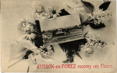D'Usson-en-Forez recevez ces Fleurs -
													43 Haute Loire
												