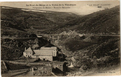 Le Pont du Beage et la Vallée de la Veradeyre - Perspective du...