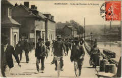 Montlucon - Sortie des Ouvriers de Saint-Jacques à Montluçon