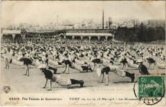 Fete Fed. De Gymn. Vichy - Les mouvements d'Ensemble à Vichy