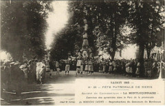 Fete Patronale a Neris - Exercice des pyramides