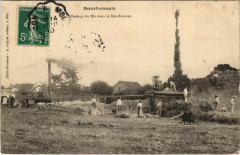 Bourbonnais - Battage du Blé -
													03 Allier
												
