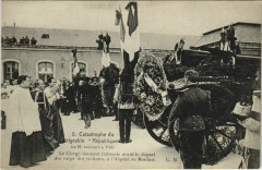 Catastrophe du dirigeable Republique 1909 Corps des victimes -
													03 Allier
												