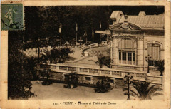 Vichy Terrasse et Théatre du Casino à Vichy