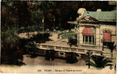 Vichy Terrasse et Théatre du Casino à Vichy