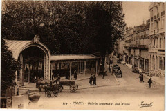 Vichy Galeries couvertes et Rue Wilson à Vichy