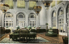 Ed. Aqua 18 Vichy le Casino. La salle de jeu à Vichy