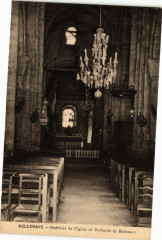 Bellenave - Intérieur de l'Eglise de Saint-Martin de Bellenave