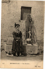 Bourbonnais - Une Fermiére