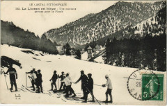 Le Lioran en Hiver Une caravane France