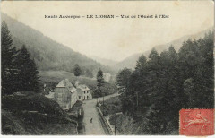 Le Lioran Vue de l'Ouest a l'Est France