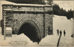 Le Lioran en Hiver Entree du Tunnel de la Route France -
													15 Cantal
												