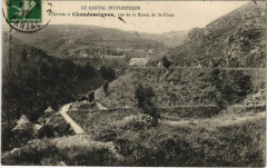L'Arrivee a Chaudesaigues France
