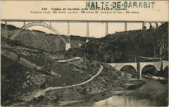 Viaduc de Garabit pres St.Flour France -
													15 Cantal
												