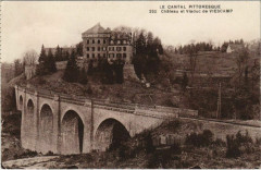 Chateau et Viaduc de Viescamp France