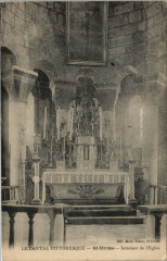 St Urzice Interieur de Eglise France