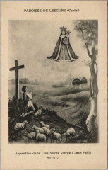 Apparition de la Tres Sainte-Vierge a Jean Paille France