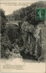 Pont de Saint-Cirgues de Jordanne France à Saint-Cirgues-de-Jordanne