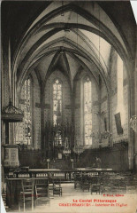 Chaudesaigues Interier de l'Eglise France -
													15 Cantal
												