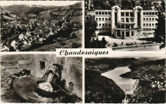 Chaudesaigues souvenir France -
													15 Cantal
												