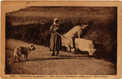 Une Vachere Cantaloune - coiffée de la Cata-Jeanne