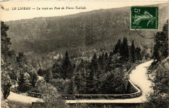 Le Lioran - La route au Pont de Pierre-Taillade