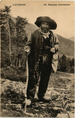 L'Auvergne - Paysan Cantalien