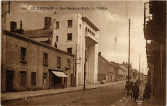 Le Creusot - Rue Maréchal-Foch - Le Théatre au Creusot