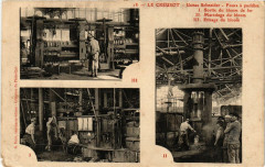 Le Creusot - Usines Schneider - Scenes - Fours a puddler au Creusot