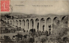 Chauffailles Viaduc Mussy et la chapelle de Dun à Chauffailles