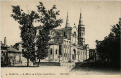 Macon L'Abside de Eglise Saint-Pierre à Mâcon