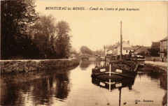 Montceau les Mines Canal du Centre France à Mont