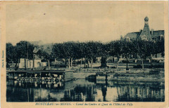 Montceau les Mines Canal du Centre France à Mont
