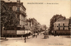Chalon sur Saone Avenue de la Gare France