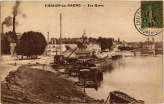 Chalon sur Saone Les quais France