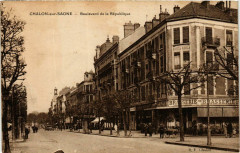 Chalon sur Saone Boulevard de la Republique France