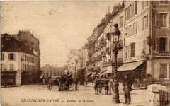Chalon sur Saone Avenue de la Gare France