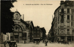 Chalon sur Saone Rue de l'Obelisque France