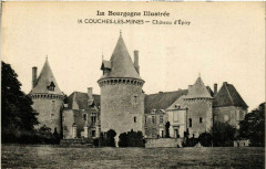 Couches-les-Mines - Chateau d'Epiry - La Bourgogne Illustrée à Château