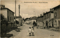 Pontanevaux - Route Nationale -
													71 Saône et Loire
												