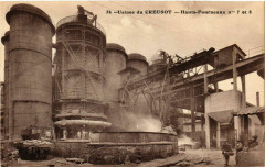 Usines du Creusot - Hauts-Fourneaux
