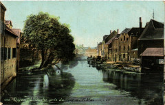 Dijon - L'Ouche prés du pont du 1er Mai à Dijon