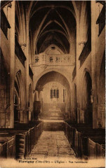Flavigny Eglise - Vue Intérieure