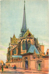Dijon Cathédrale Saint-Benigne à Dijon