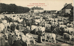 Saulieu Le Champ de Foire à Saulieu