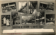 Souvenir de Beaune - L'Hotel-Dieu à Beaune
