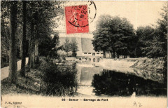 Semur - Barrage de Pont à Pont